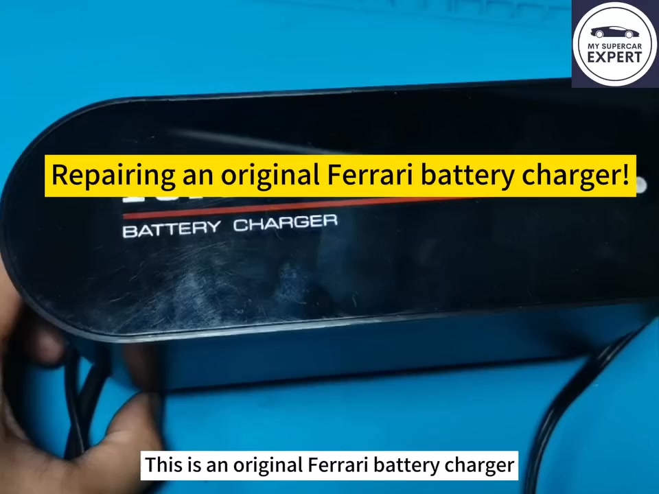 Repairing an original Ferrari battery charger!#supercar #Ferrari