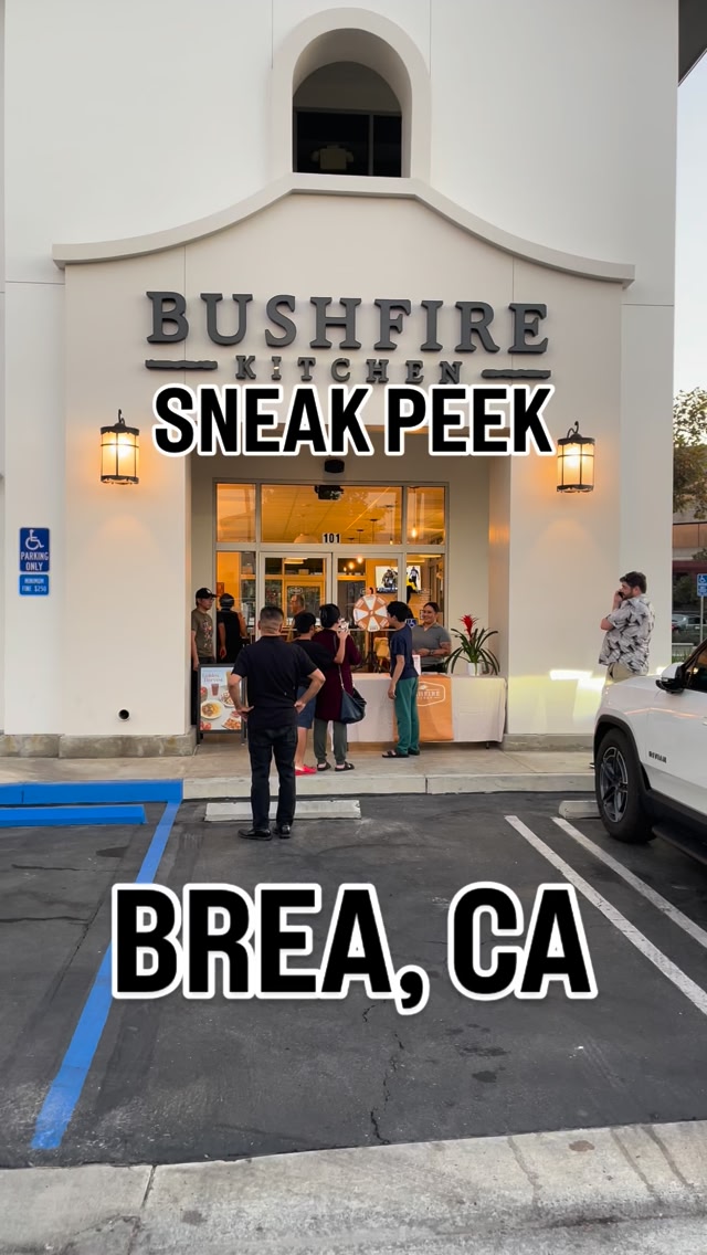 Bushfire Kitchen BREA is NOW OPEN! 🥩🥗🍷 Today, Friday 11/7 is their ...