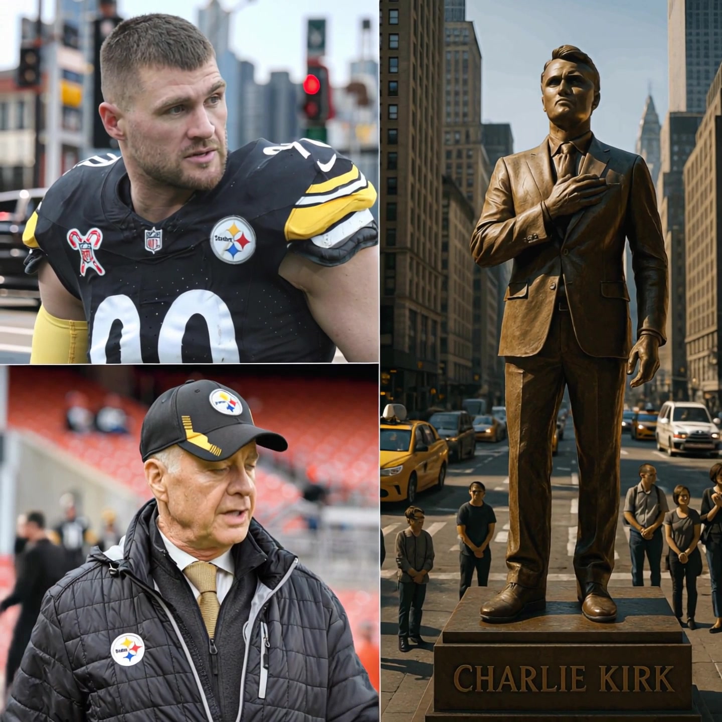 After the shocking news of Charlie Kirk’s passing, T.J. Watt made an ...
