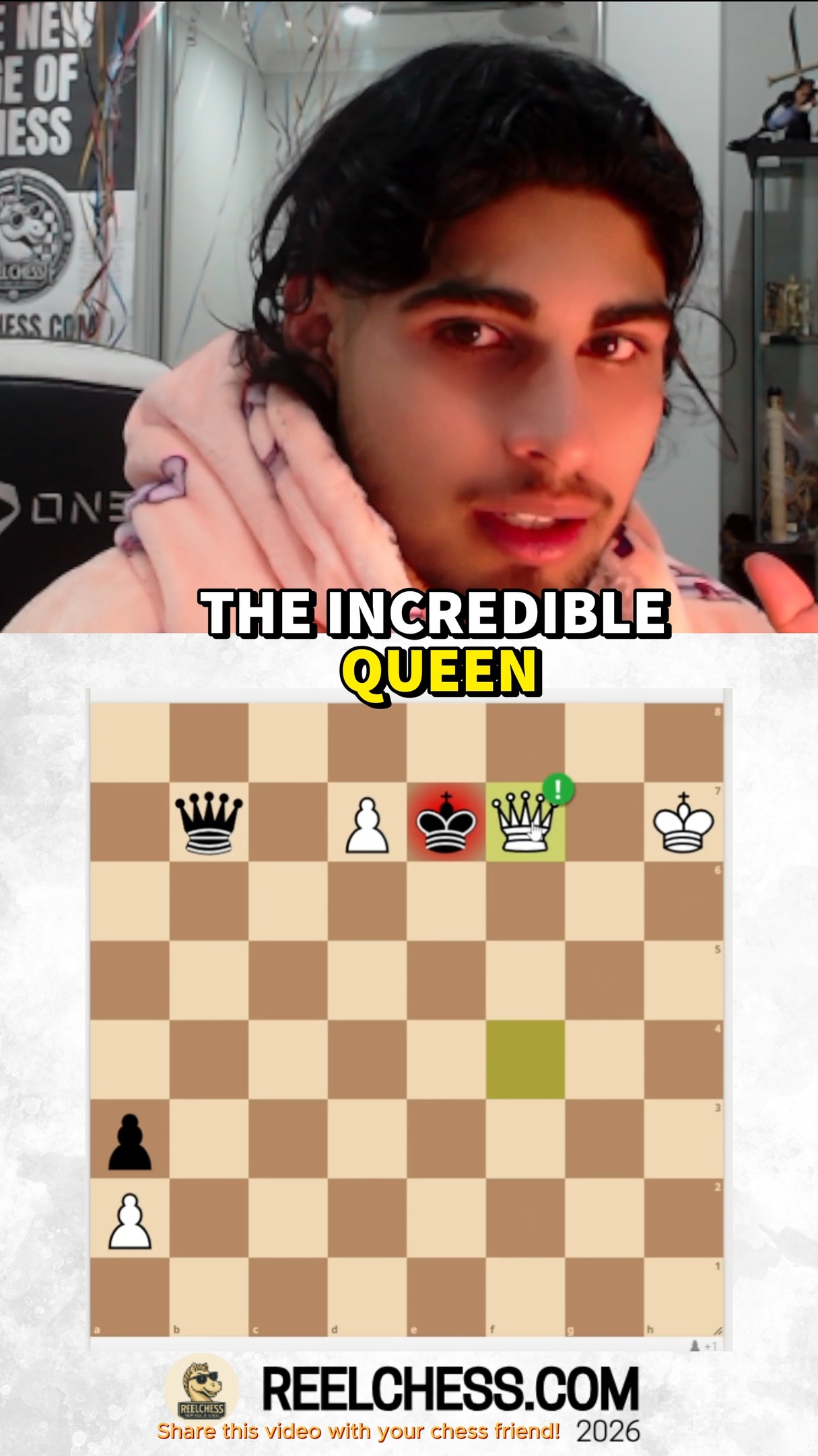 🧠Insane Finish! Share with a friend & test their chess skills! 👑🔥 Can ...
