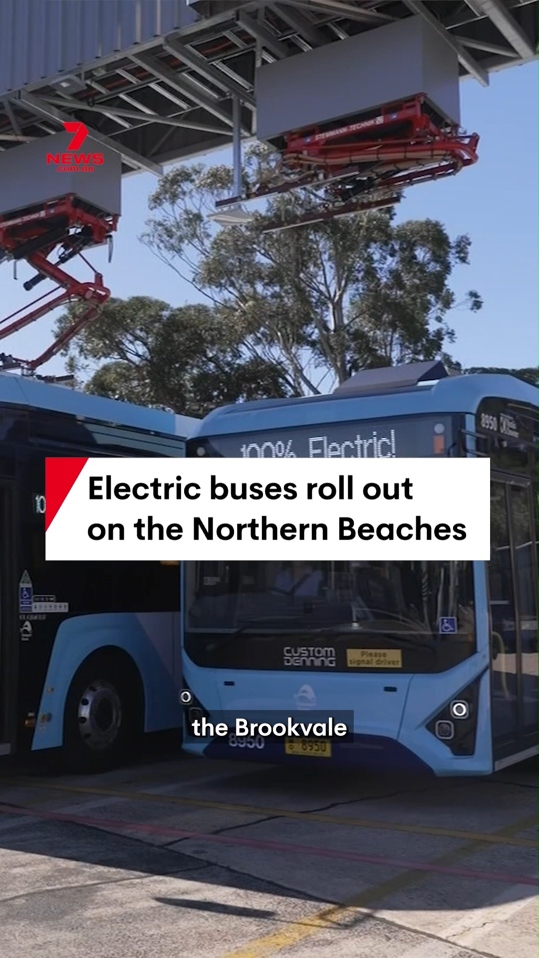 Electric buses are being rolled out from the Brookvale depot on Sydney ...