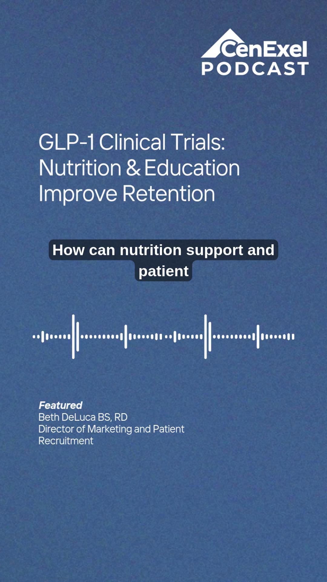 Improving retention in GLP-1 clinical trials requires more than protocol adherence. It requires a better patient experience., From nutrition guidance to ongoing education, the right support systems 