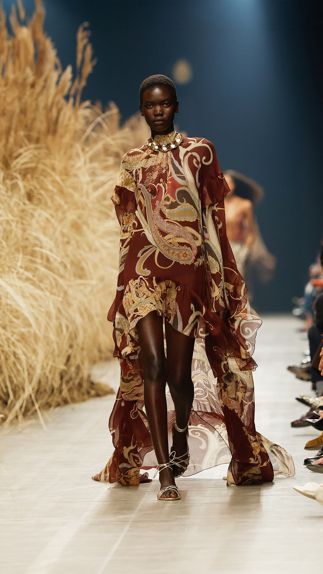 Prints appear blurred and faded, while Paisleys dissolve into auras and  return in new forms. For Spring Summer 2027, Etro’s familiar motifs are  lighter, freer and already moving forward., #Etro ...