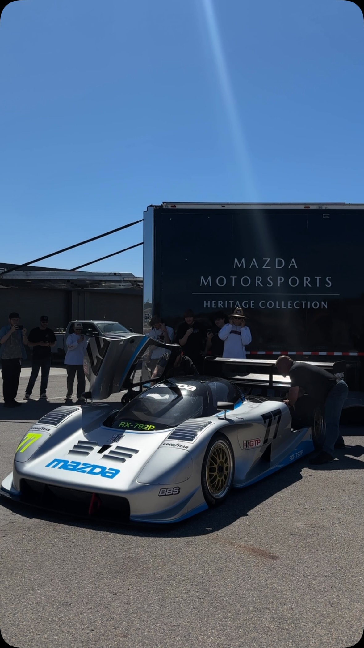 べっち The sound of the legendary Mazda RX-792P | WeatherTech Raceway