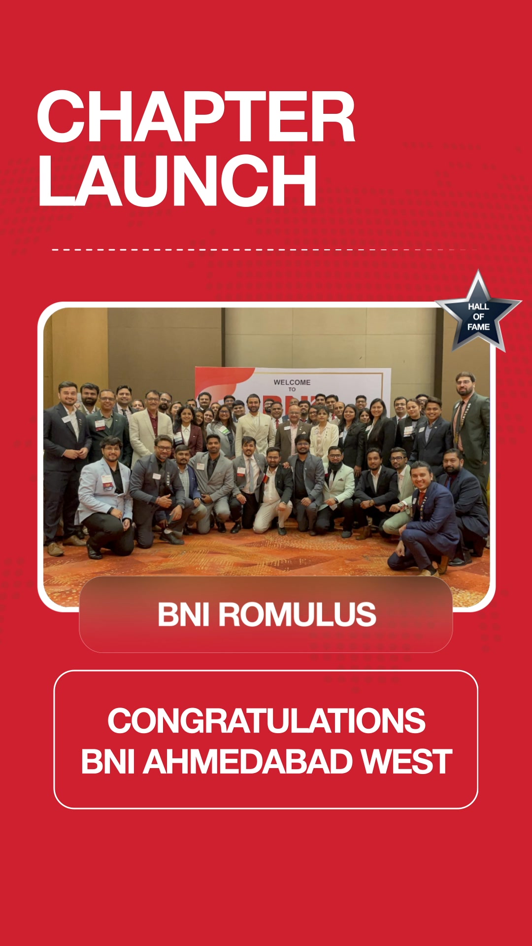 We are delighted to announce the launch of the 47th chapter of BNI ...