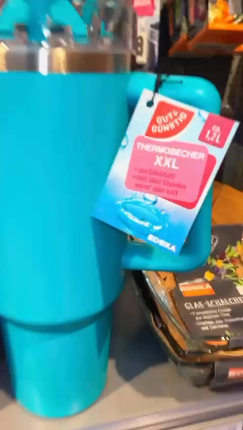 🔥 NEU bei uns! 🔥, Die extra großen Thermobecher XXL sind da! ☕️, In tollen Farben – perfekt für unterwegs, Büro oder Zuhause., 👉 Nur solange der Vorrat reicht!, Jetzt entdecken bei EDEKA Bernotti 💙