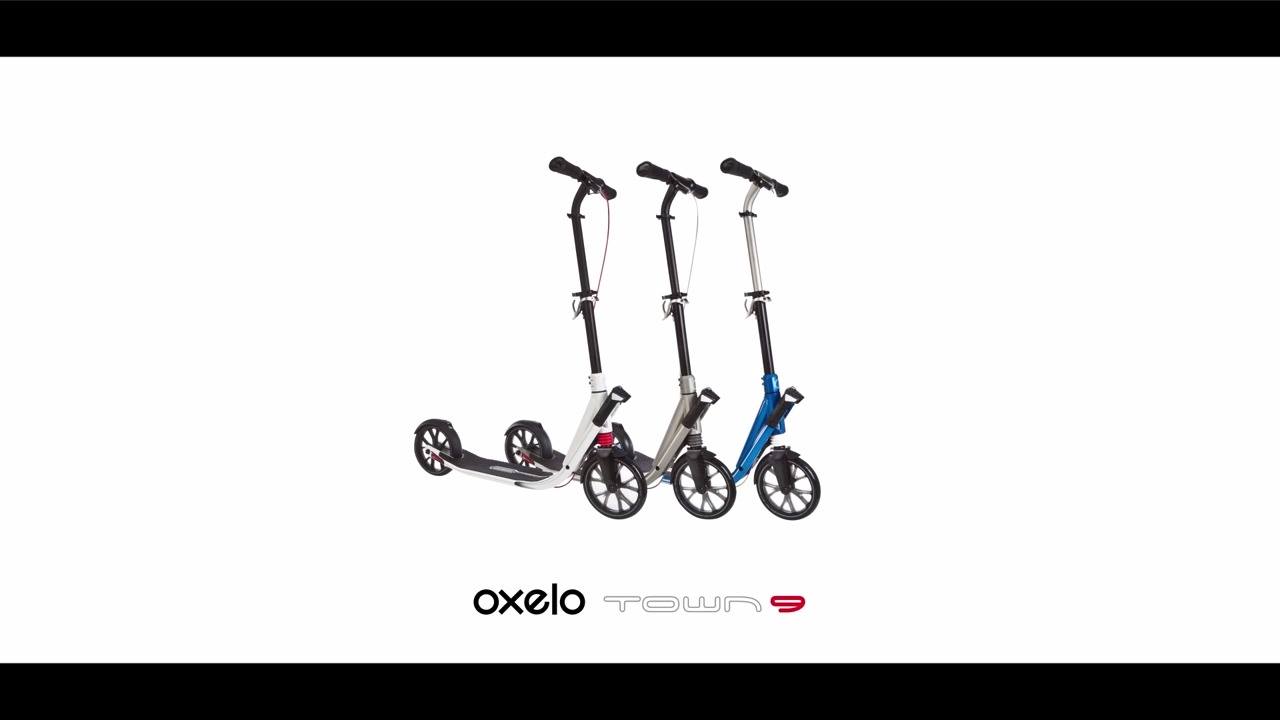 Town 9 Easy Fold Adult Scooter, the upgraded version of Town 7