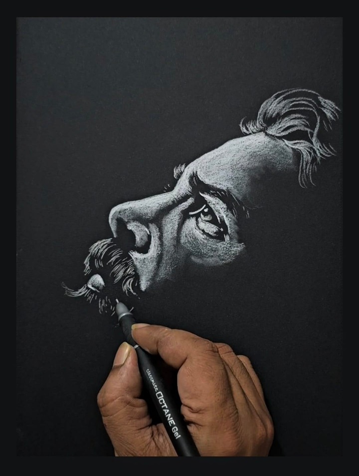 Silhouette portrait art 🎨 #art #artist #drawing #sketch #painting # ...