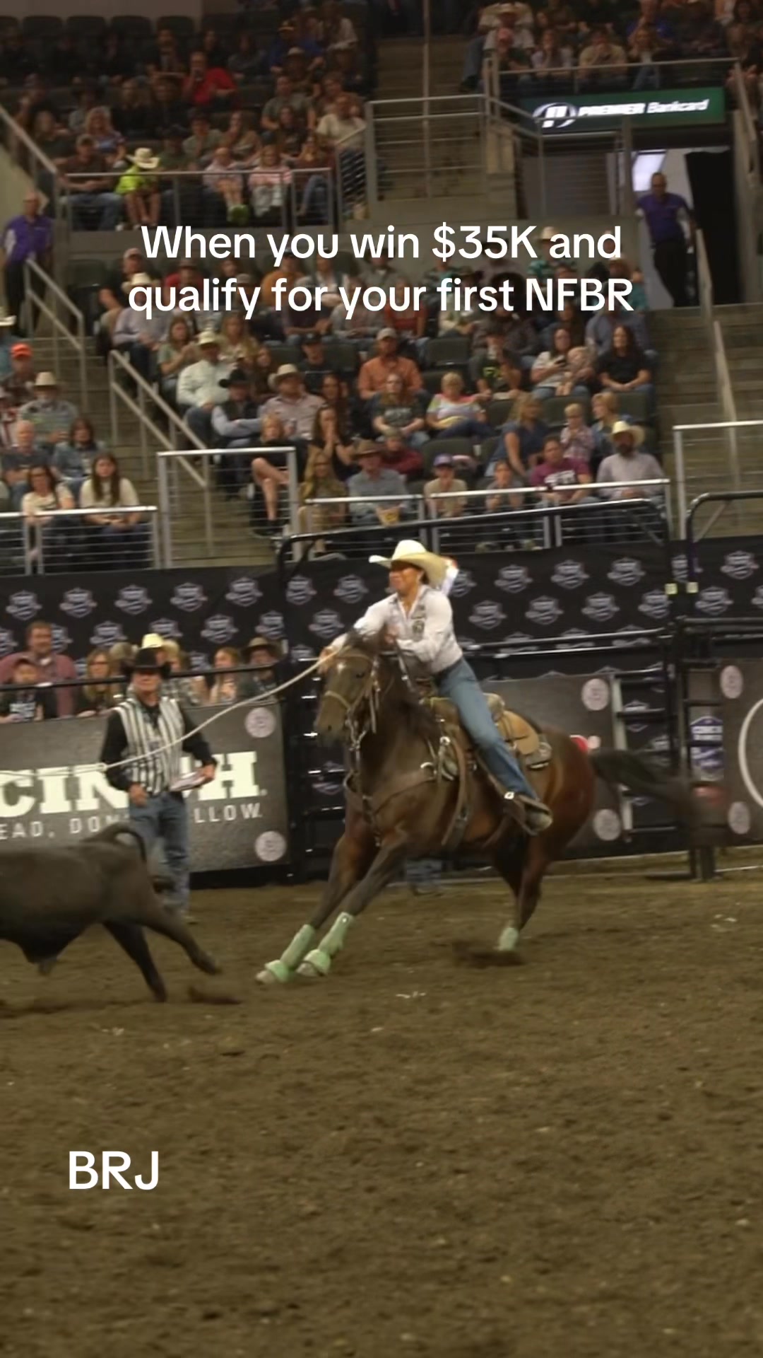 That smile before the rope even broke off 🥹 So happy for you Bailey ...