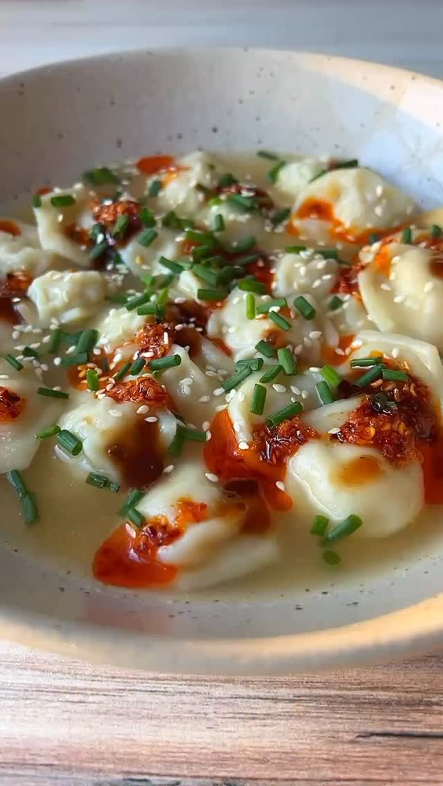 When you want to cozy up in a snap, this dumpling 🥟 soup’s got your ...