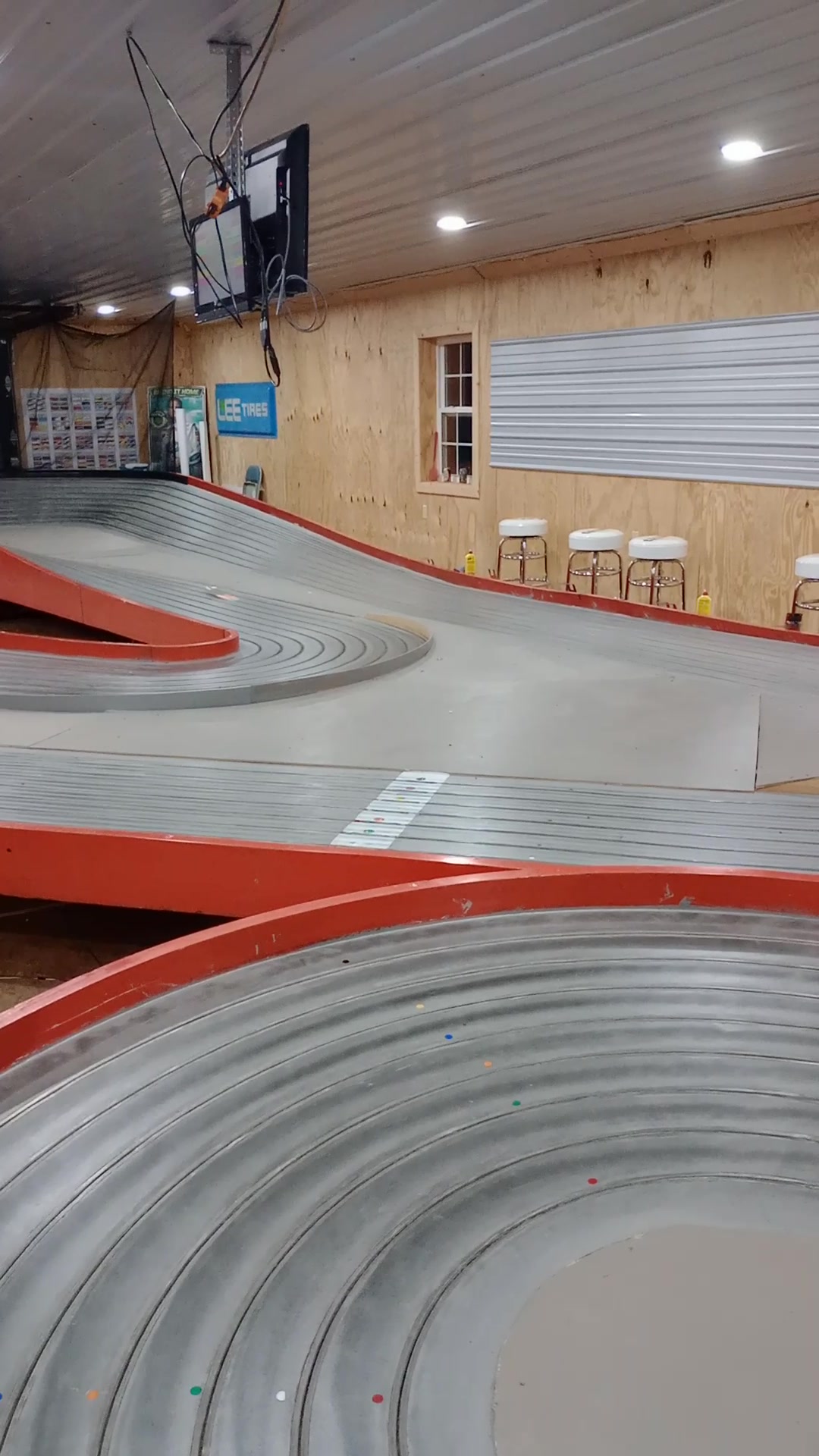 Video of the new race track | By Pappy T's Garage doors & more | I don ...