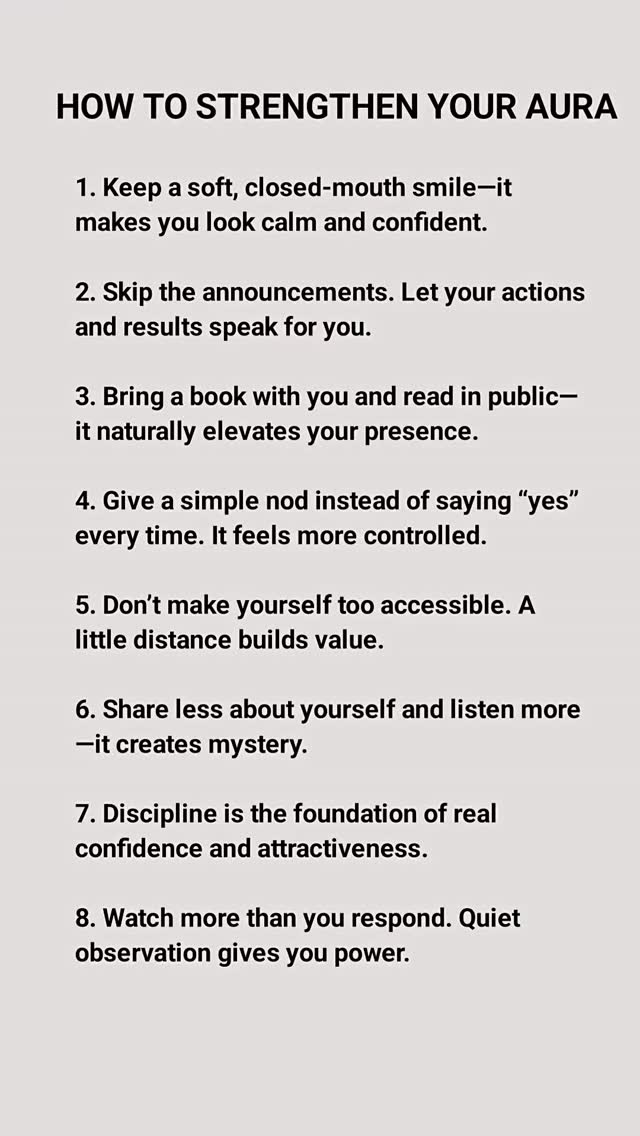 HOW TO STRENGTHEN YOUR AURA | PsychWave Daily | Facebook