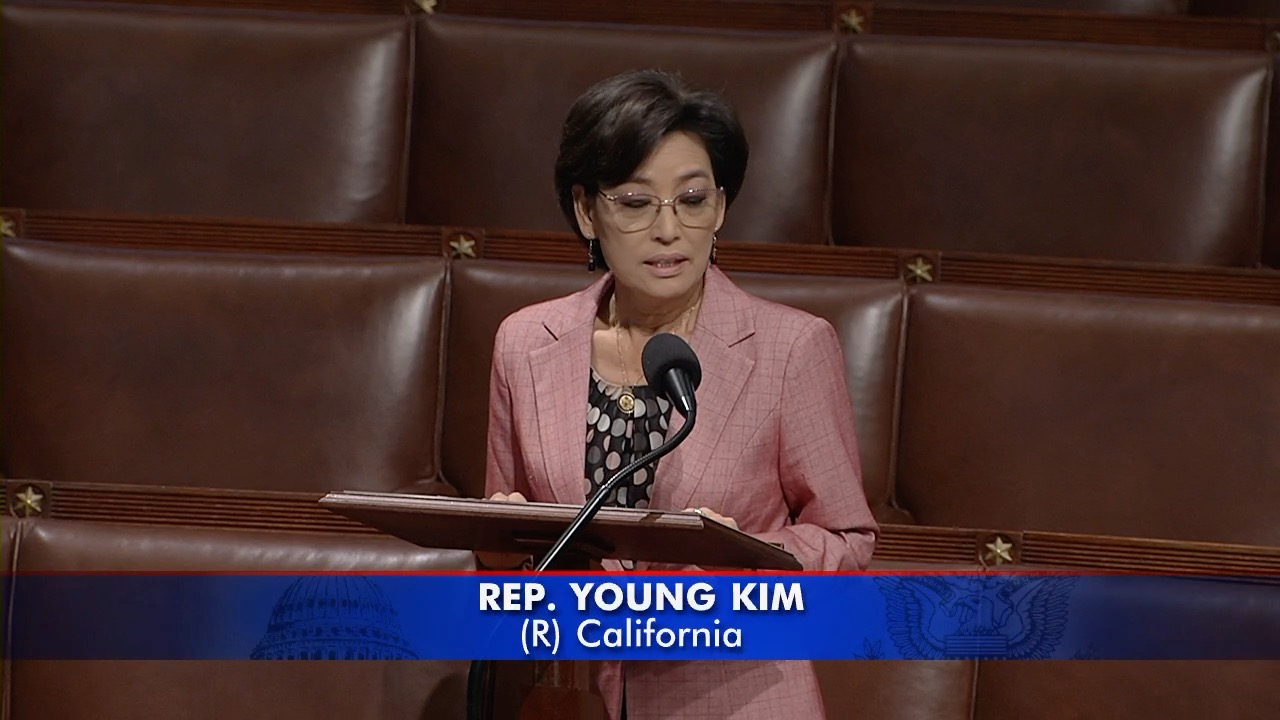 The CCP wants to influence... - U.S. Representative Young Kim | Facebook