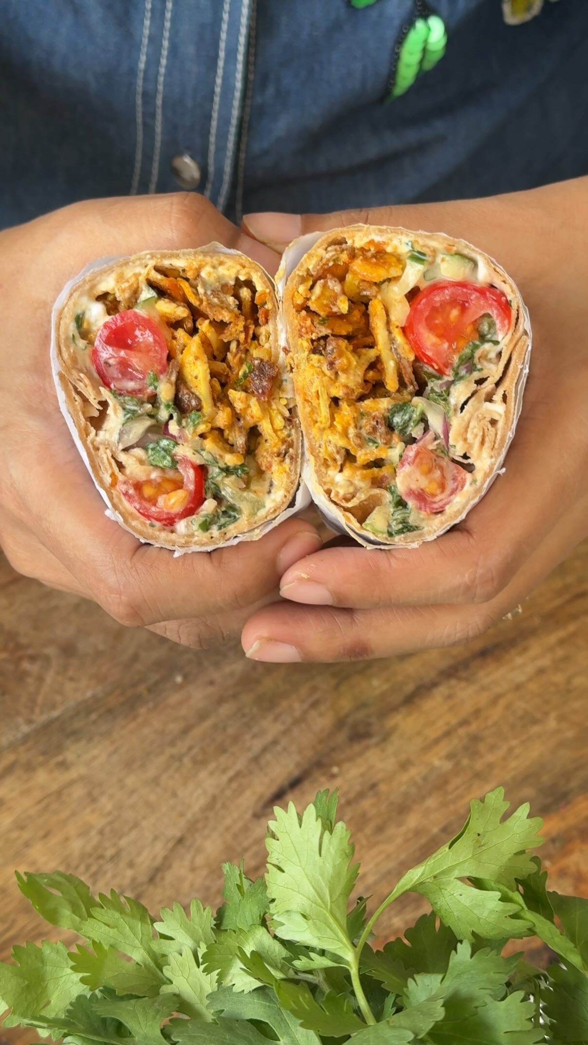 Paneer Shawarma Wraps A wholesome, flavour-packed vegetarian wrap ...