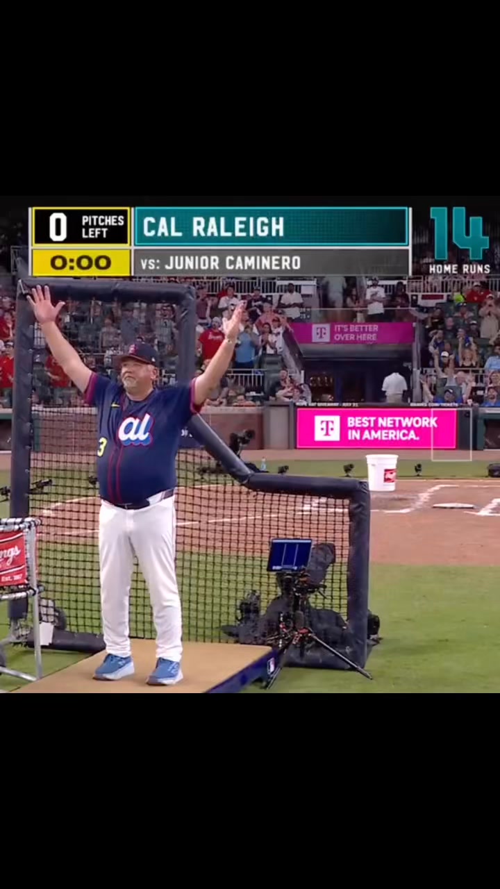 MLB Homerun Champion, Cal Raleigh! The first Seminole to win the Derby ...