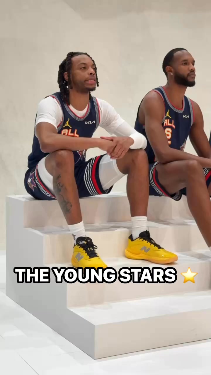 Kenny’s Young Stars posted up for the camera 🌟 #NBAAllStar mini ...