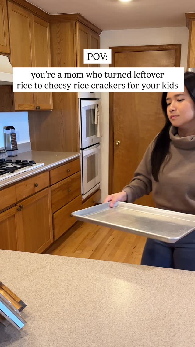 What to do when you have leftover rice 💙 simple easy snacks for the ...