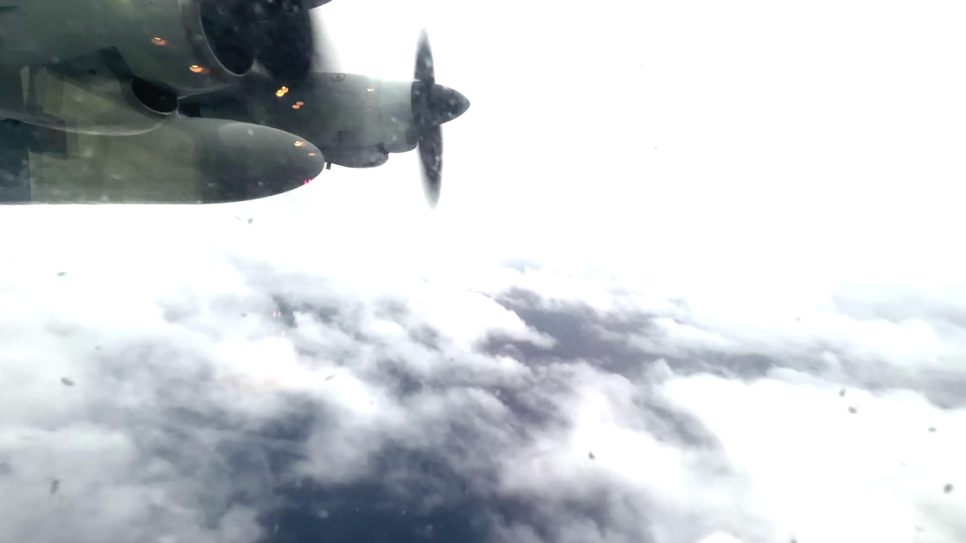 Flying into the weather so others can prepare for it., Watch as the AF  Reserve Hurricane Hunters flew inside Tropical Storm Isaias Wednesday  before it strengthened into a hurricane. | United States ...