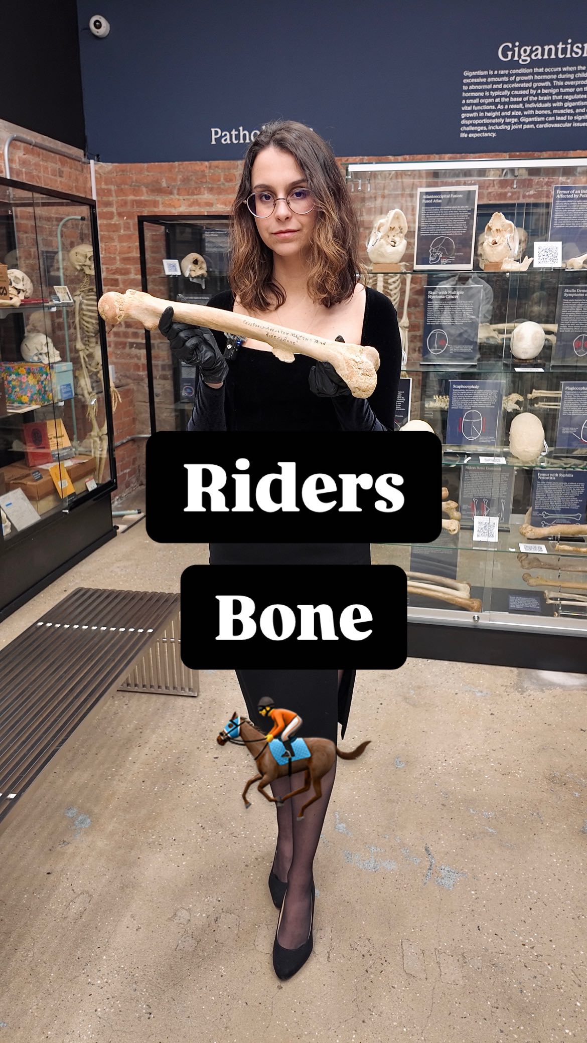 Did you know that horseback riding can leave a mark on your bones? 🐎 ...