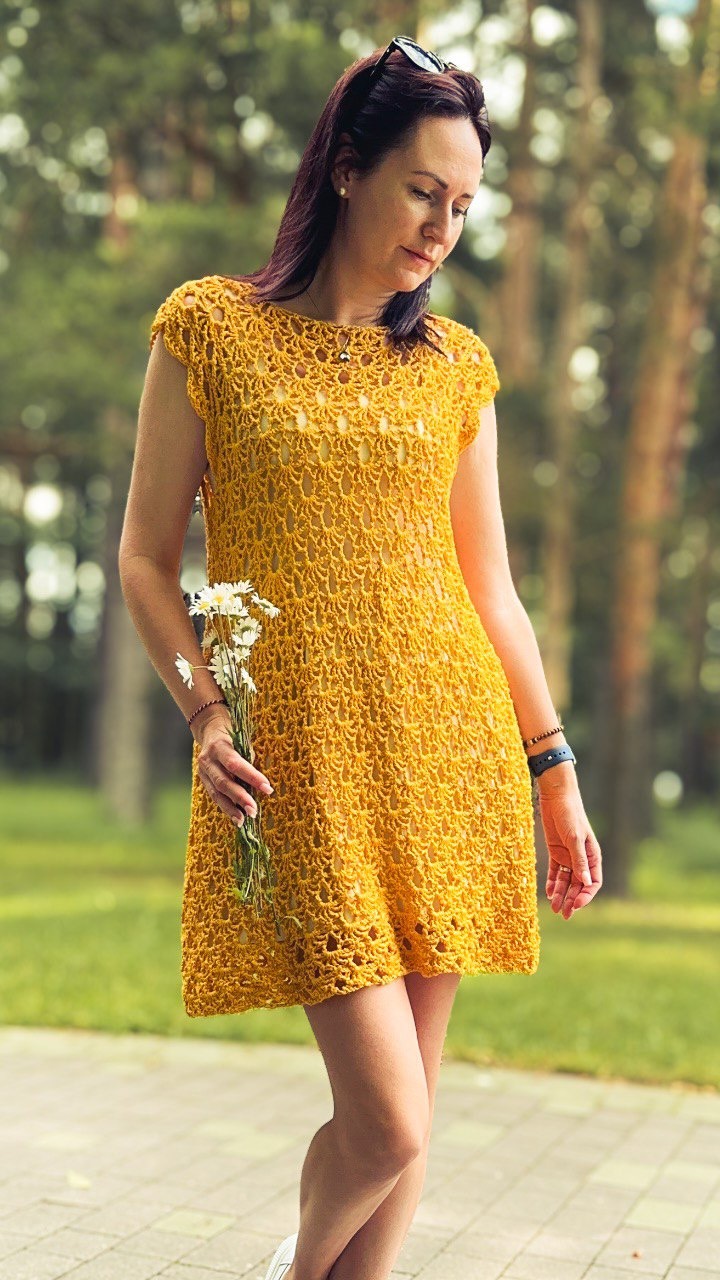 New 💥Crochet Pattern - Nora Top What I Used: ✓ 3 skeins of Alize Diva Silky Effect, color 383, working 2 strands together ✓ Crochet hook - 5 mm/H8 ✓ Crochet Pattern - Nora Top design