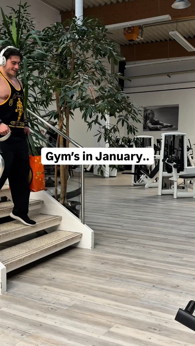 Gym’s in January…🫣😶‍🌫️ … #bodybuilding #fitness #gym #gymmotivation ...