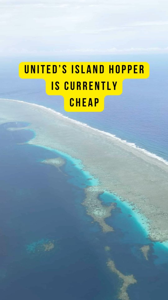 The so-called Island Hopper from Star Alliance member United