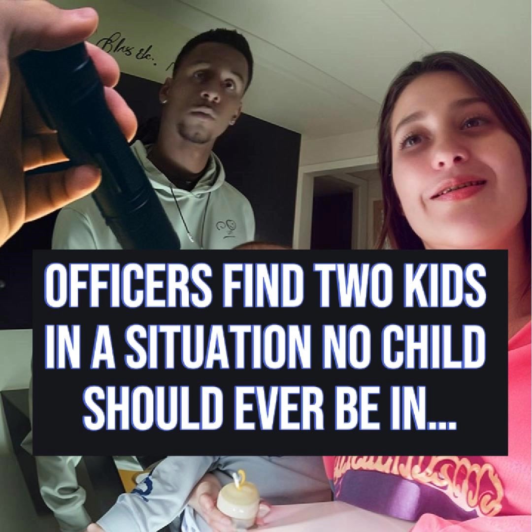 Officers Discover Two Kids in a Troubling Situation on Body Cam Police ...
