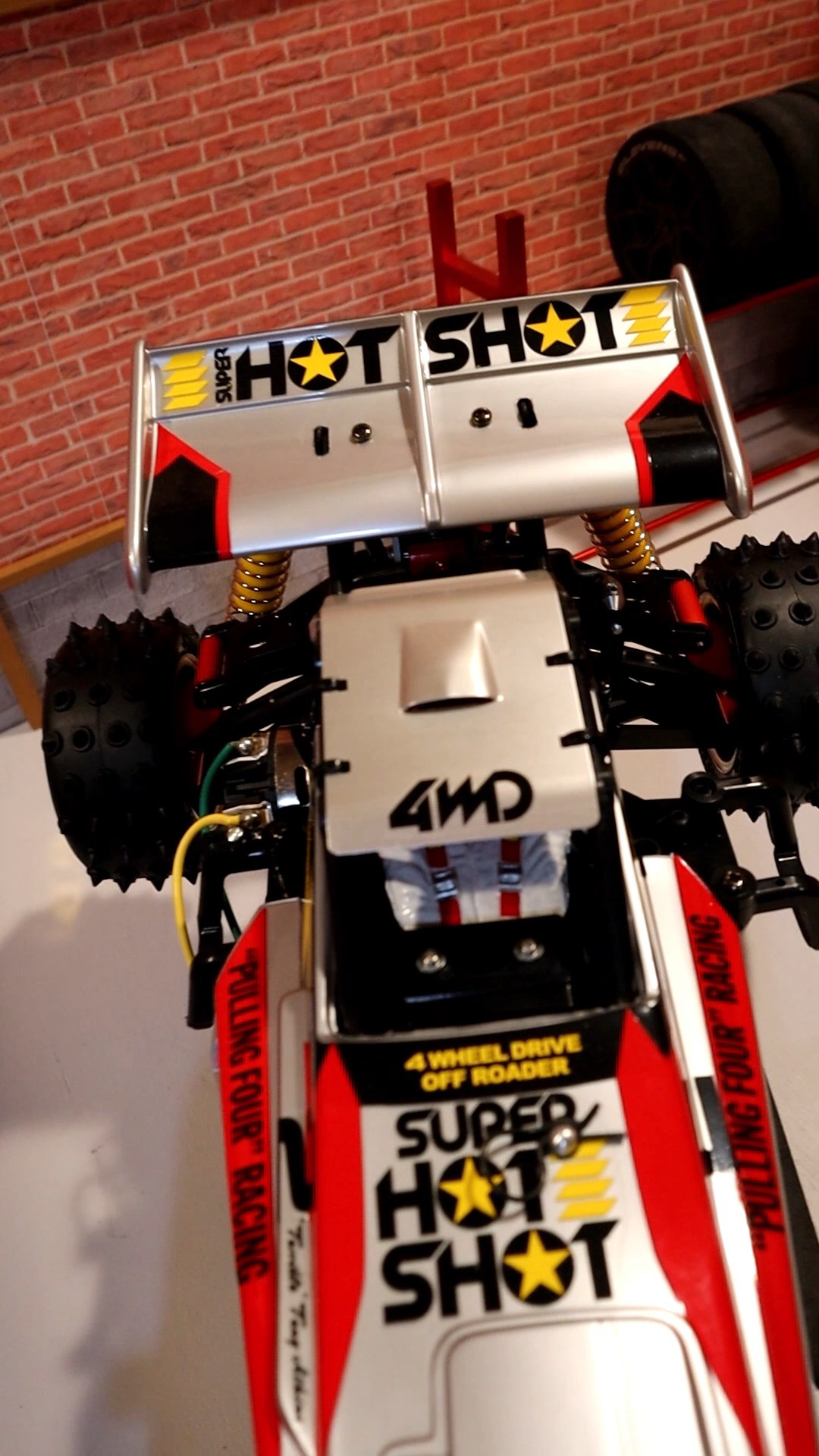 Why was the re-released Tamiya called Super Hot Shot?