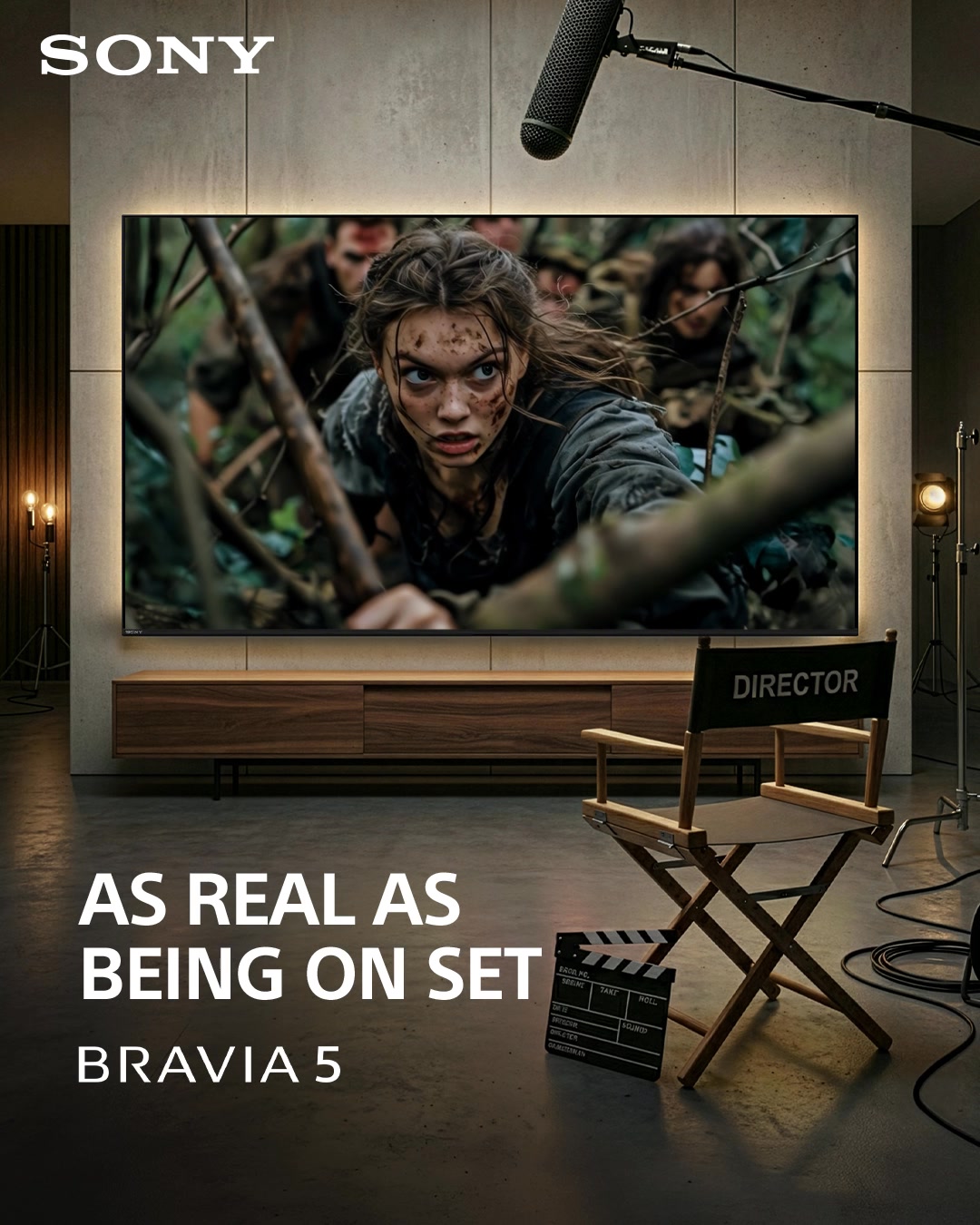 Experience visuals so lifelike, they carry the atmosphere of a film set ...