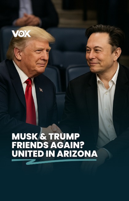 Elon Musk and Donald Trump reunited publicly at Charlie Kirk’s memorial ...