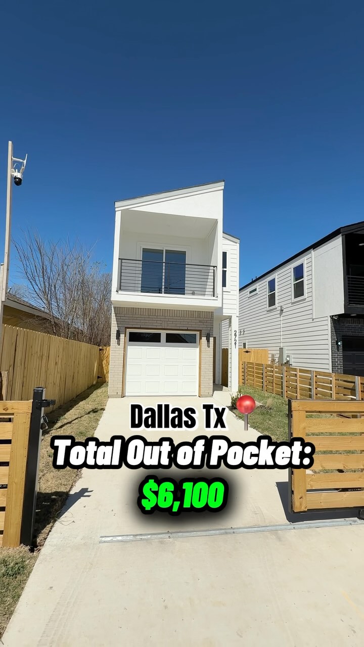 Brand new home🏡 Located in Dallas Texas📍 Down payment shown is based on ...