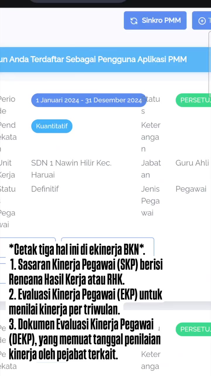 Mulai tahun 2025, setiap ASN/PNS diwajibkan membuat PAK (Penetapan ...