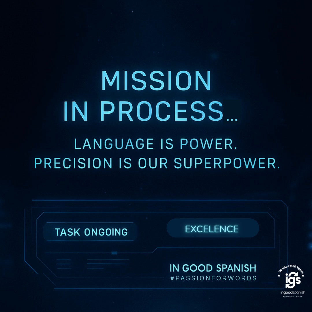 In Good Spanish Translation Services