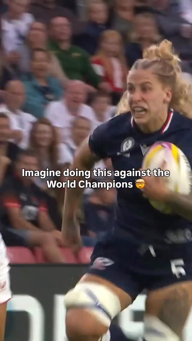 Erica Jarrell-Searcy wasted no time crashing over at #RWC2025 🔥 | Rugby ...