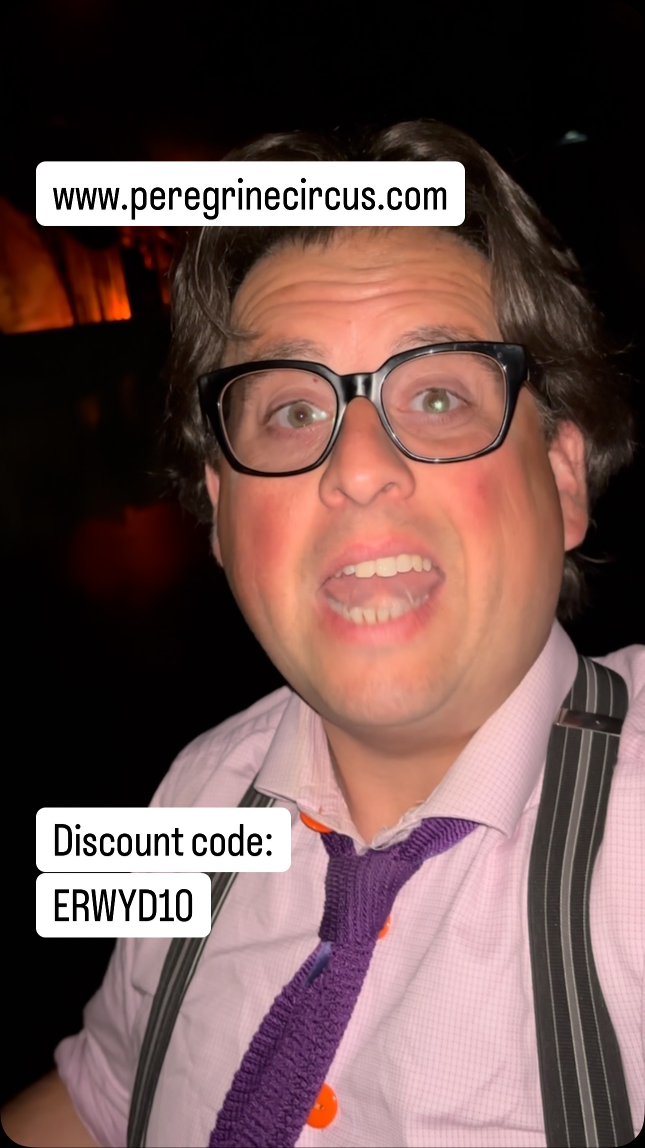 Save money on tickets to the show by going to www.peregrinecircus.com ...