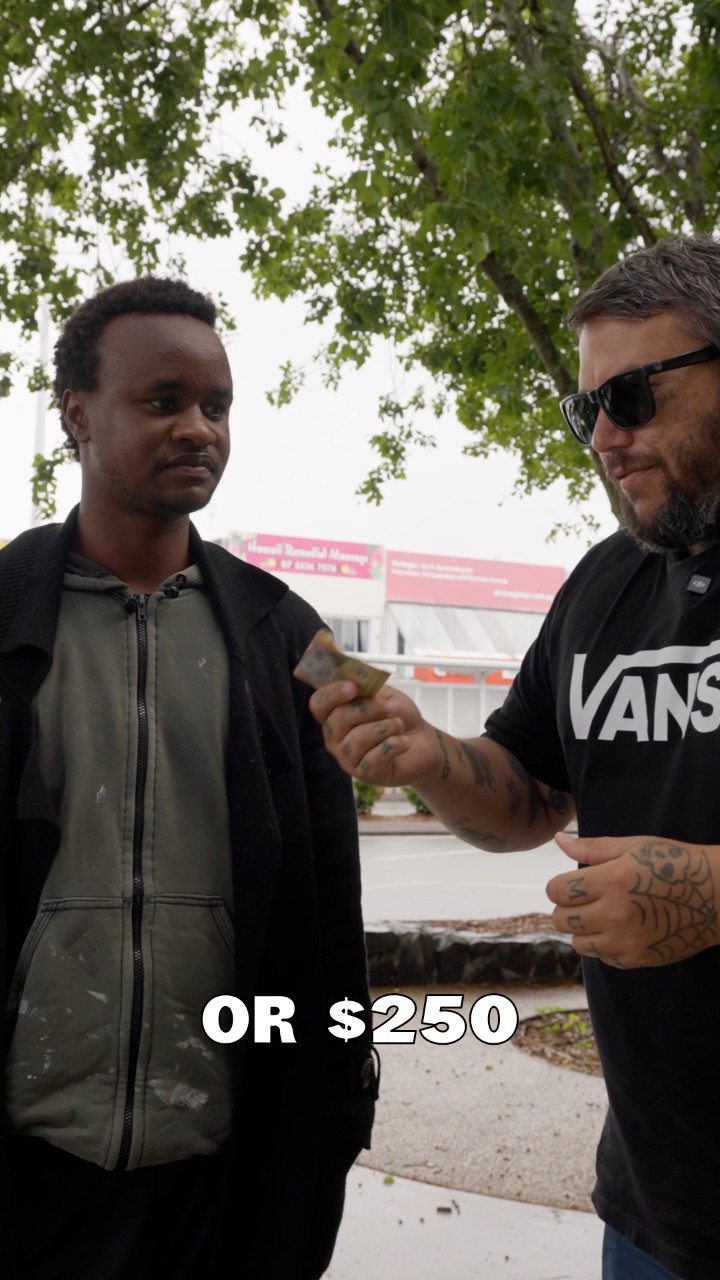 Helping the homeless with 🐱 #powerfish | Willem Powerfish | Facebook