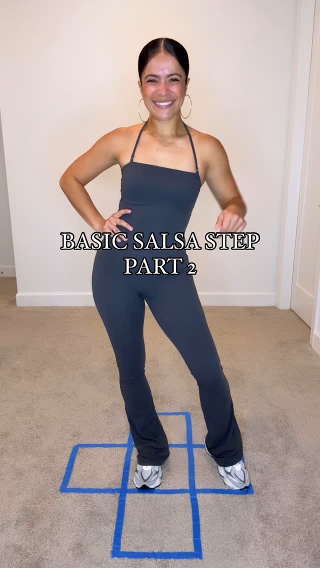 Highly requested Basic Salsa Step part 2 🩶 Usually the lead starts ...