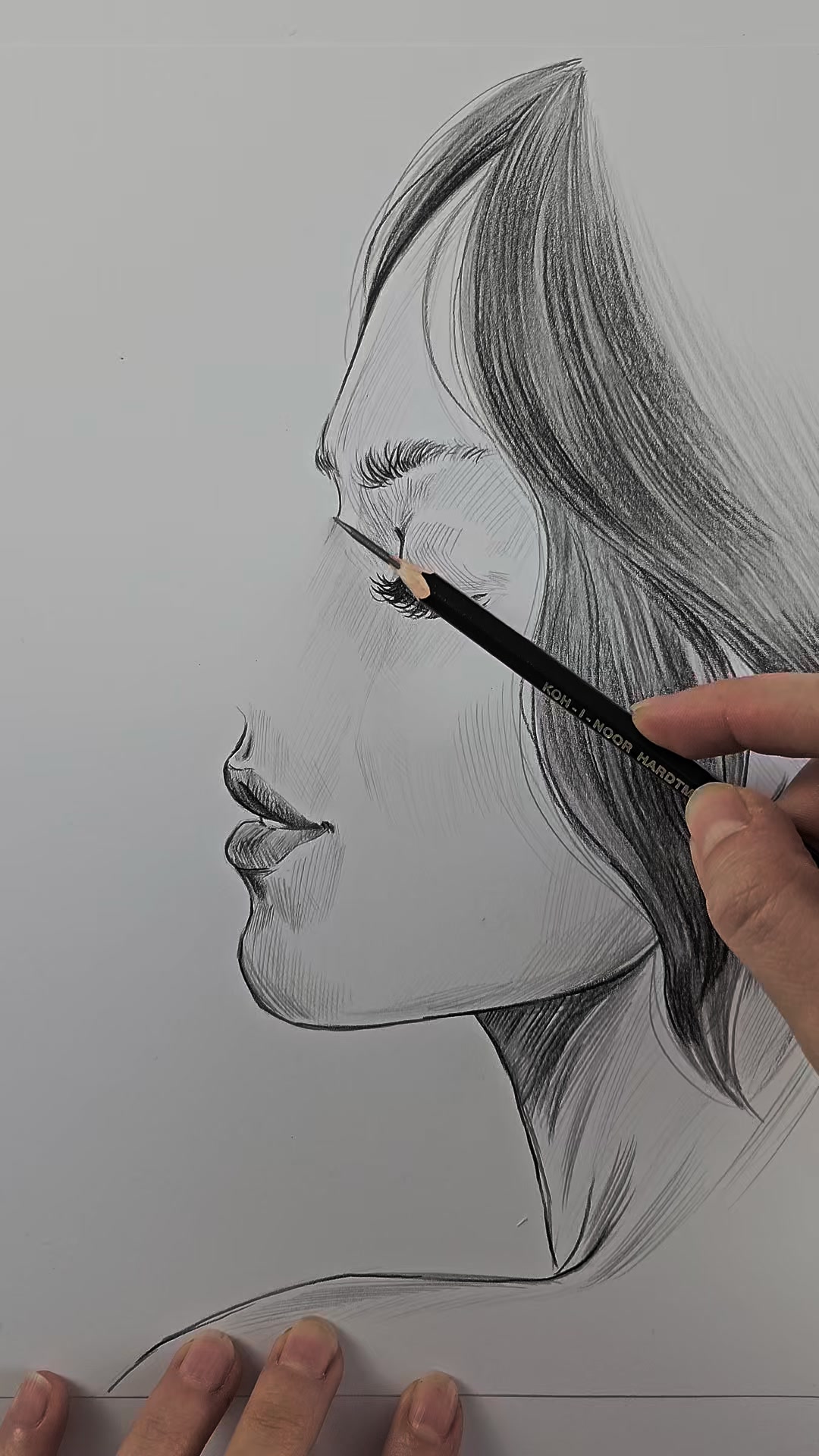 How to Draw Portraits #howtodraw #drawingtutorial #pencildrawing ...