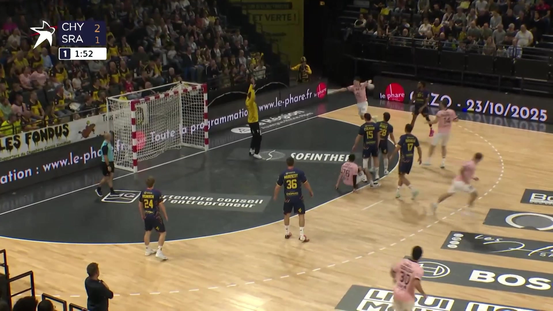 Succès de Chambéry Savoie Mont Blanc Handball devant SRVHB - Saint ...
