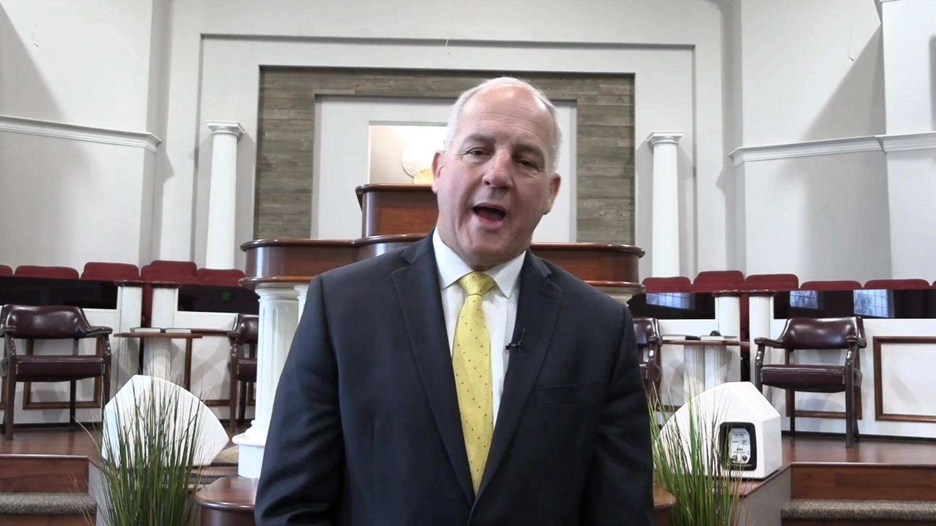 Pleasant Valley Baptist Church Announcement from Pastor Ruhl.... By