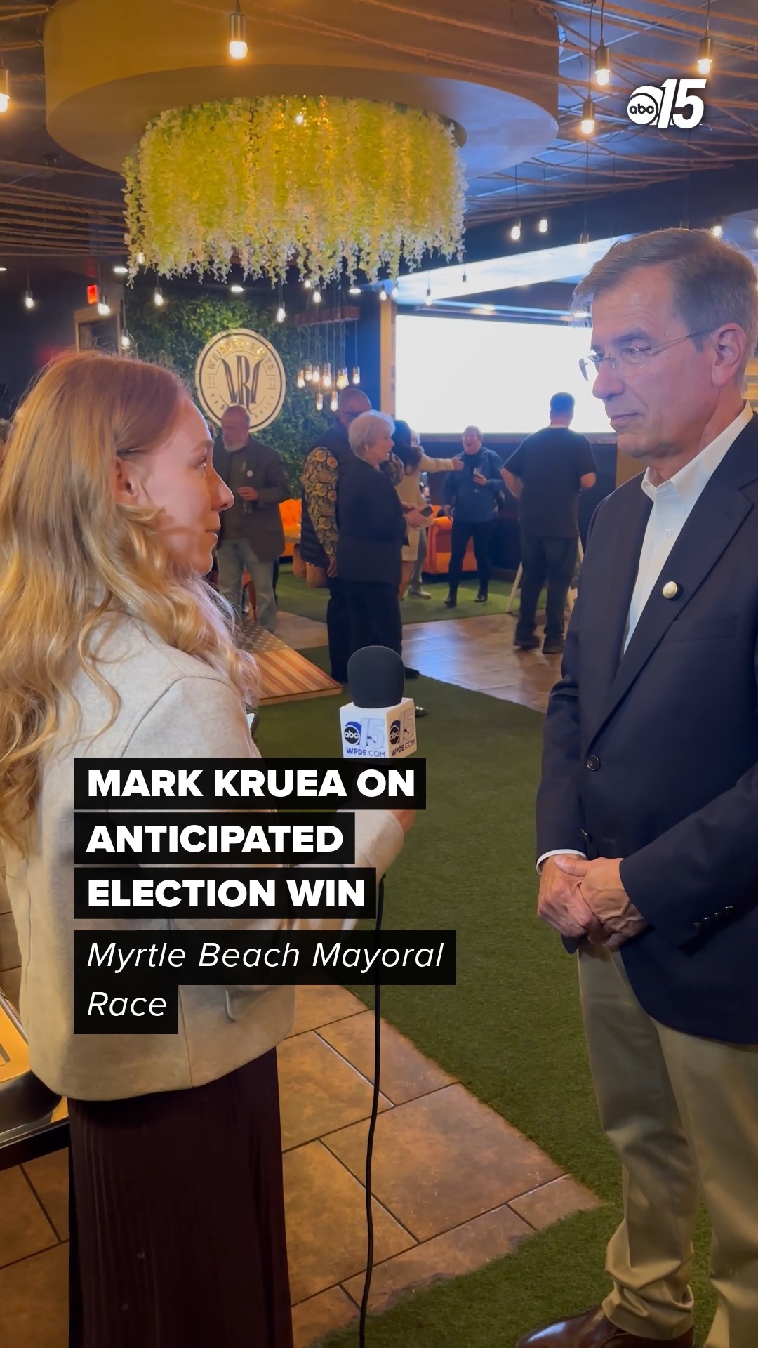 With 75% of precincts reporting, Kruea has a commanding lead over ...