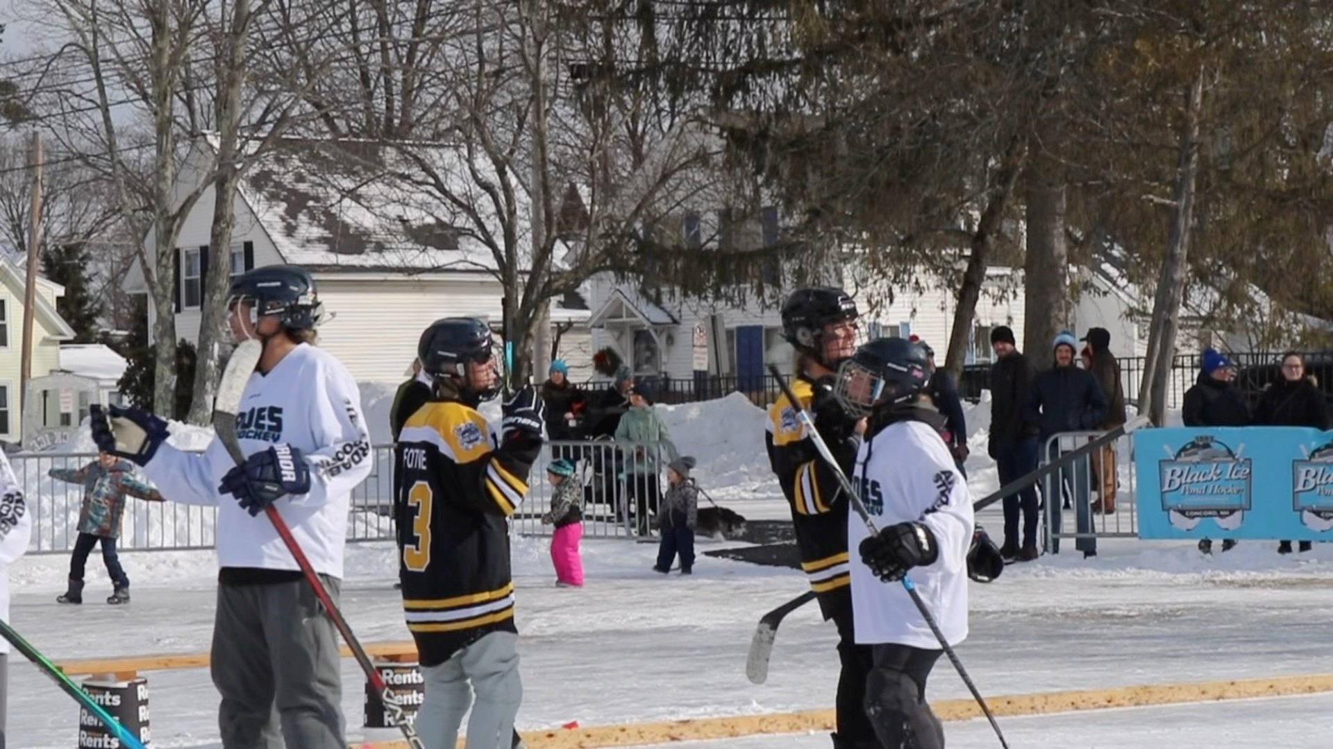 1883 Black Ice Pond Hockey Championship | Concord NH