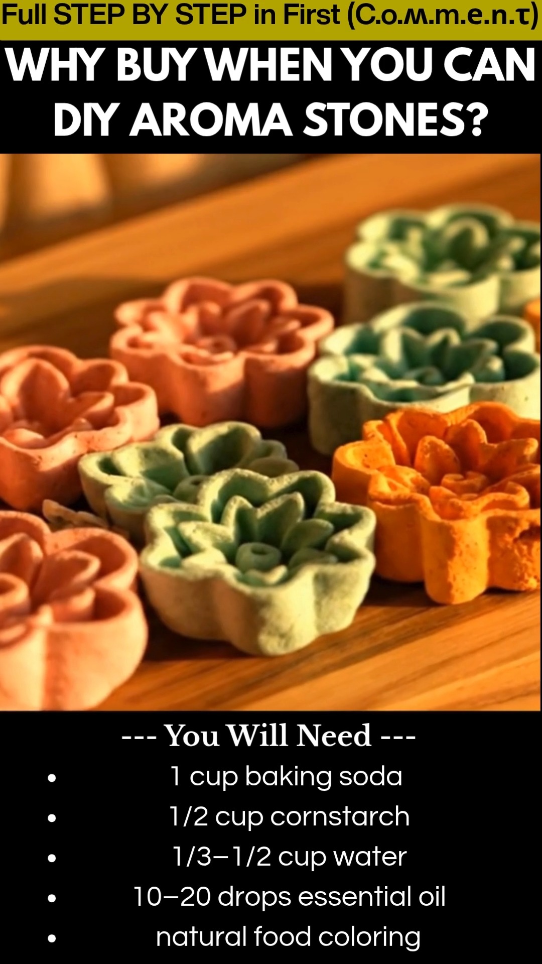 Why Buy When You Can DIY Aroma Stones? Looking for a relaxing DIY ...