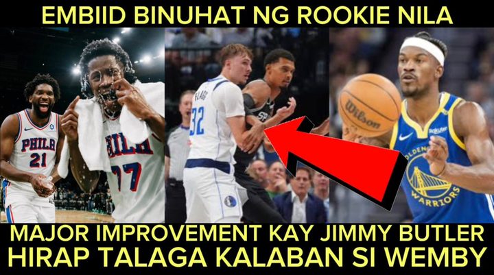 Cooper hirap kay Wemby! Embiid 4 points nakalusot dahil sa Rookie ...