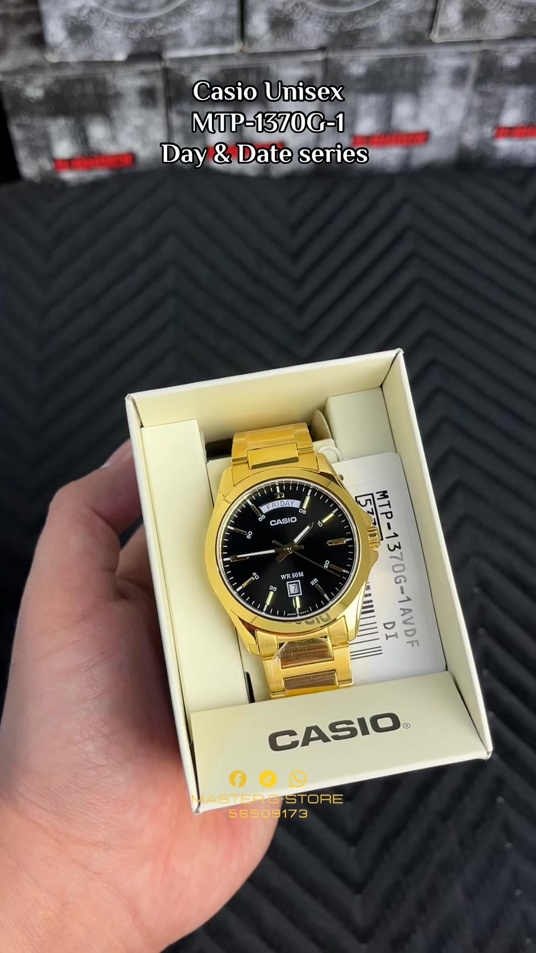 Casio MTP-1370G-1 Day & Date series ✓ 28 KD only Free delivery 