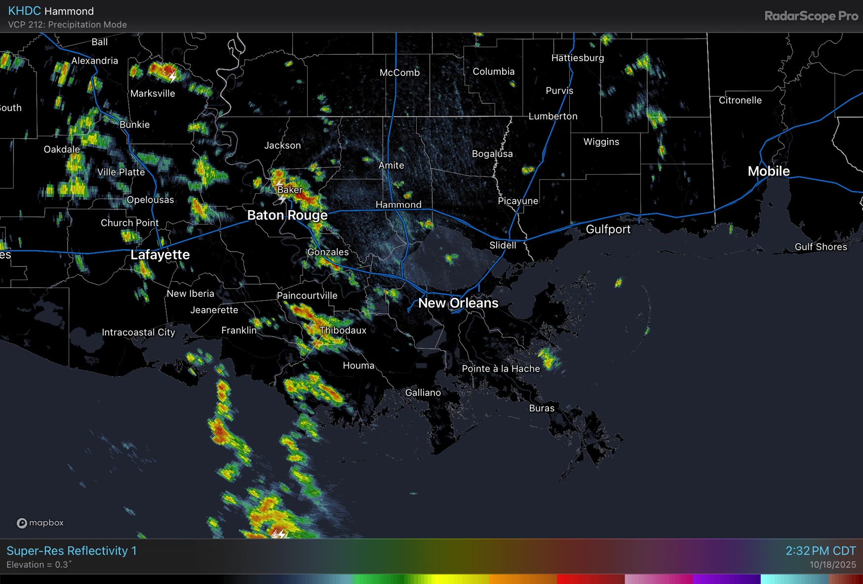 249p - Isolated to scattered showers and storms are developing across ...