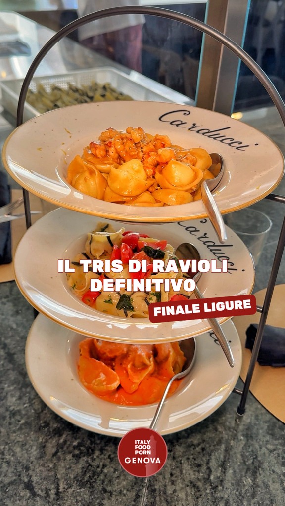 Ci scommetto che un tris di ravioli come questo non l’hai mai visto 🤩🍝 ...