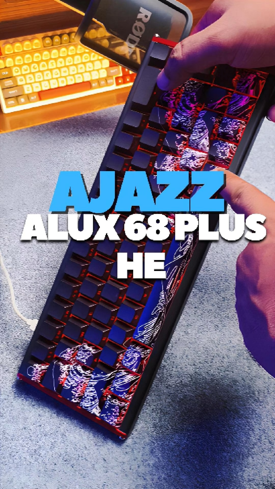 Ajazz ALUX 68 Plus HE Aluminum Keyboard| Ultra-high scanning rate
