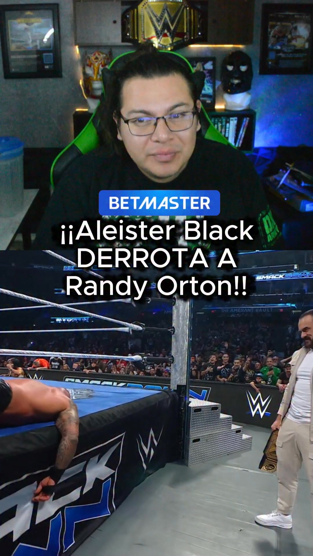 Aleister Black DERROTA A Randy Orton!! #WWE #wrestling #prowrestler # ...