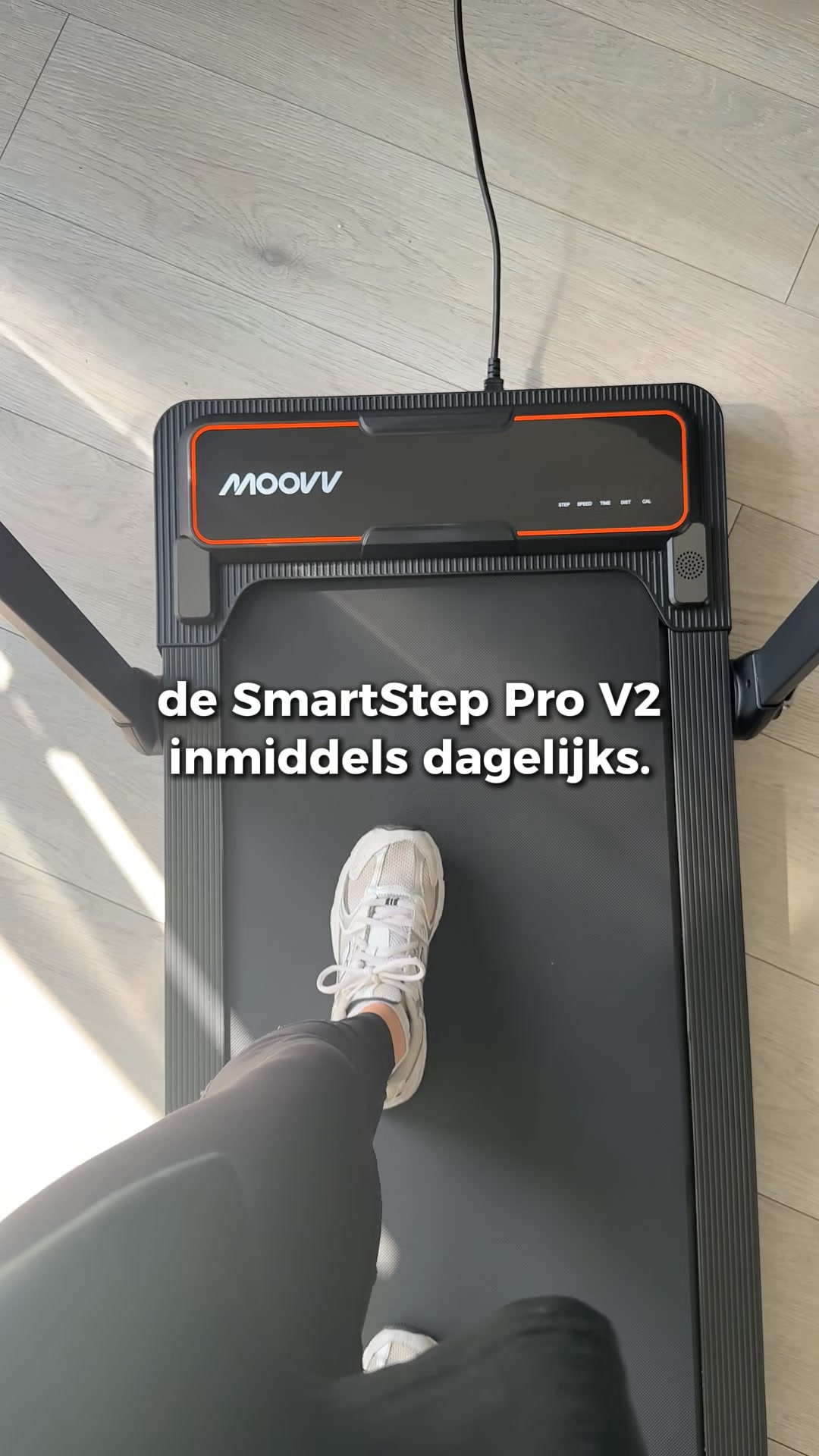 Ik haal elke dag moeiteloos mijn stappendoel, gewoon vanuit huis ...